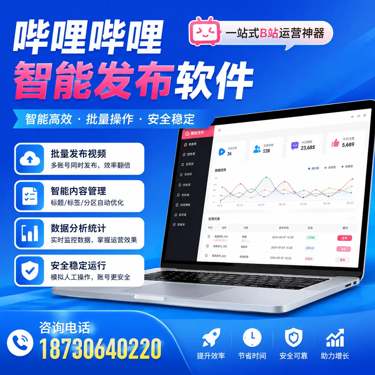 如何通过哔哩哔哩智能发布软件提升 聊城 企业曝光率